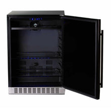 Azure 24-Inch Refrigerator w/ Solid Stainless Steel Door - A224R-S