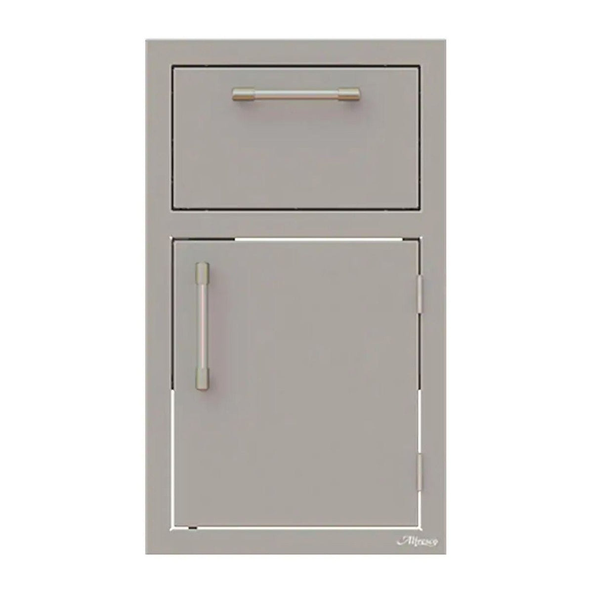 Alfresco 17-Inch Paper Towel Holder w/ Single Storage Door Combo (Right Hinge) - AXE-DTH-R-SC
