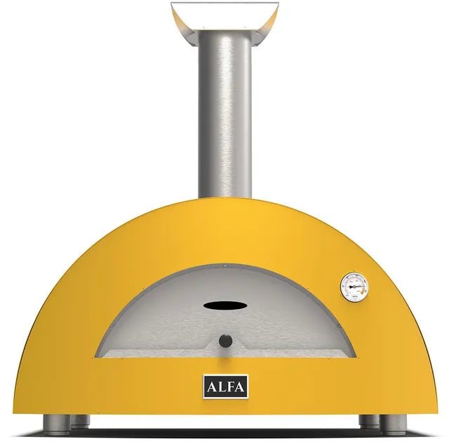 Alfa Moderno 2 Pizze Wood - Fired Pizza Oven - Fire Yellow - FXMD-2P-LGIA