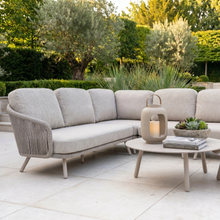 Dekota Large Corner Sofa Set in Fawn