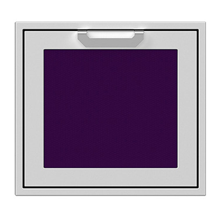 Hestan 24-Inch Single Access Door w/ Recessed Marquise Accented Panel (Left Hinge) in Purple - AGADL24-PP