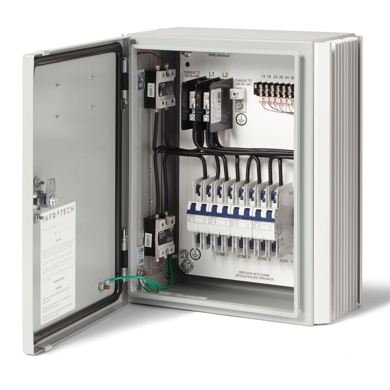 Infratech 4 Relay Panel (Requires Analog Control) - 30 4054