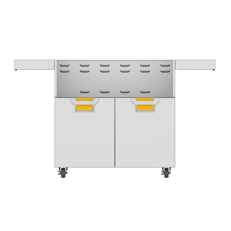 Aspire by Hestan 36-Inch Double Door Cart (Yellow) - ECD36-YW