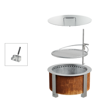 Smokeless Fire Pit Grilling Bundle