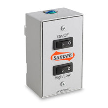 Sunpak Propane Gas Two Stage Heater 25,000 and 34,000 BTU, Includes ON-OFF-HI-LOW Feature, SS Mounting Kit, 24 Volt Transformer and Duplex Switch (Stainless Steel) - S34-S-TSH-LP Model# 12040LP