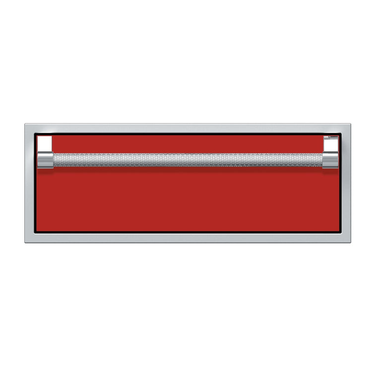 Hestan 30-Inch Single Storage Drawer in Red - AGSR30-RD